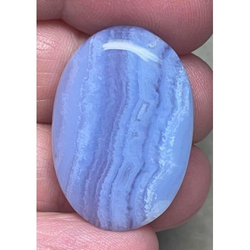 Oval 31x21mm Blue Lace Agate Cabochon 47