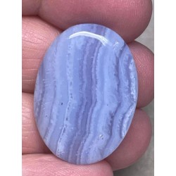 Oval 30x21mm Blue Lace Agate Cabochon 49