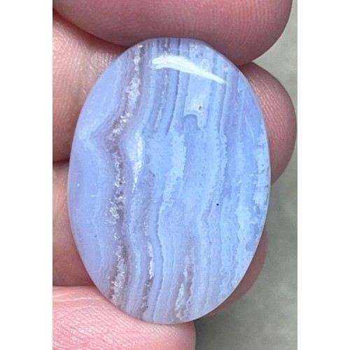 Oval 30x21mm Blue Lace Agate Cabochon 59