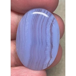 Oval 31x21mm Blue Lace Agate Cabochon 60