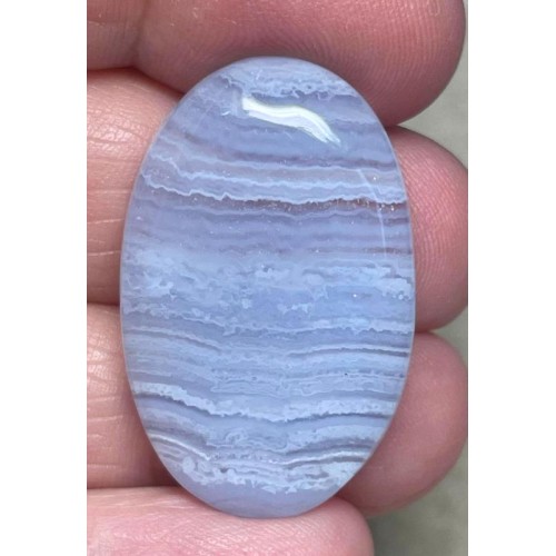 Oval 33x21mm Blue Lace Agate Cabochon 64