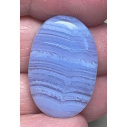 Oval 30x19mm Blue Lace Agate Cabochon 65