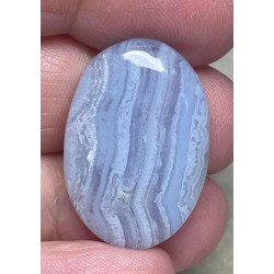 Oval 28x19mm Blue Lace Agate Cabochon 67