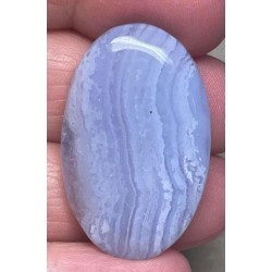 Oval 35x22mm Blue Lace Agate Cabochon 68