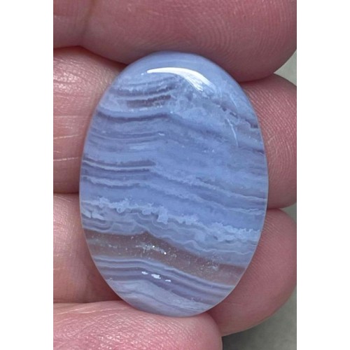 Oval 28x20mm Blue Lace Agate Cabochon 70