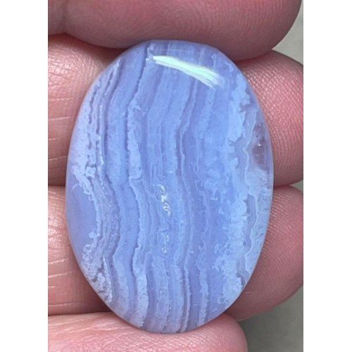 Oval 31x21mm Blue Lace Agate Cabochon 71