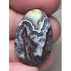 Oval 29x19mm Natural Crazy Lace Agate Cabochon 34