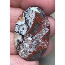 Oval 37x24mm Natural Crazy Lace Agate Cabochon 35