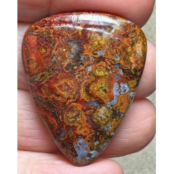 Teardrop 36x28mm Hungarian Agate Cabochon 03