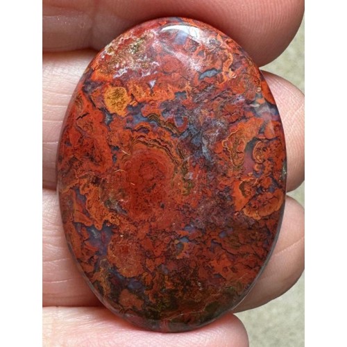 Oval 35x25mm Hungarian Agate Cabochon 08