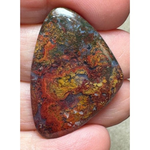 Freeform 37x25mm Hungarian Agate Cabochon 10