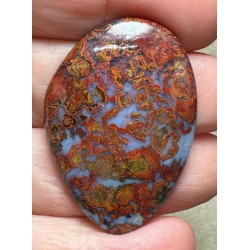 Freeform 40x28mm Hungarian Agate Cabochon 14