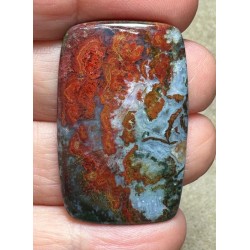 Rectangle 39x25mm Hungarian Agate Cabochon 16