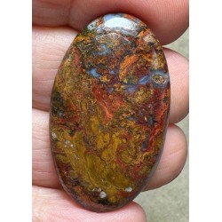 Oval 38x22mm Hungarian Agate Cabochon 17