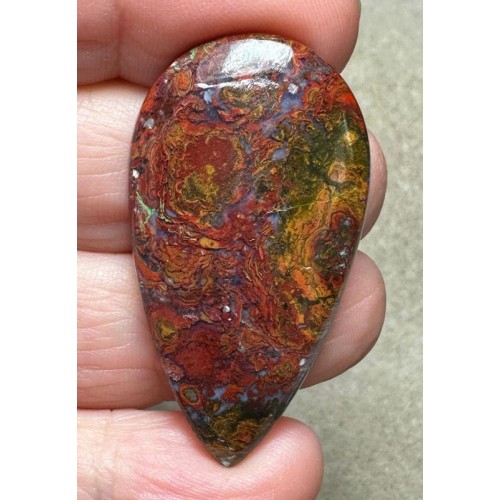 Teardrop 42x23mm Hungarian Agate Cabochon 29