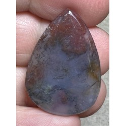 Teardrop 31x21mm Red Moss Agate Cabochon 15