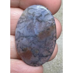 Oval 35x23mm Red Moss Agate Cabochon 16