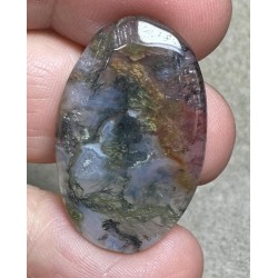 Oval 31x20mm Red Moss Agate Cabochon 31