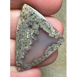 Freeform 40x27mm Scenic Java Moss Agate Cabochon 03