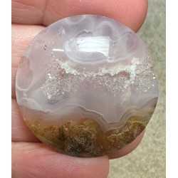 Round 31x31mm Ternate Agate Cabochon 01