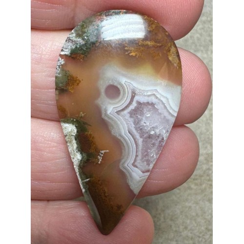 Teardrop 41x22mm Ternate Agate Cabochon 07