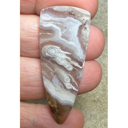 Freeform 47x18mm Ternate Agate Cabochon 19