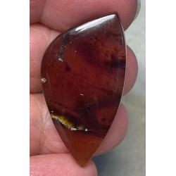 Freeform 39x21mm Indonesian Red Amber Cabochon 03