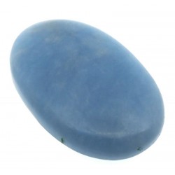 Oval 39x24mm Angelite Cabochon 14