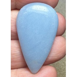 Teardrop 37x22mm Angelite Cabochon 16