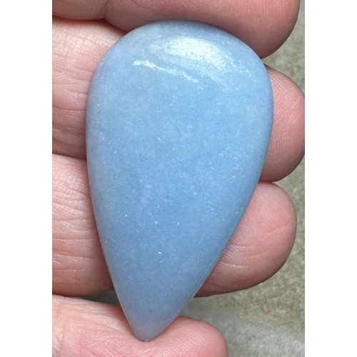 Teardrop 40x23mm Angelite Cabochon 19