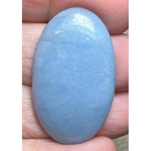 Oval 37x22mm Angelite Cabochon 20