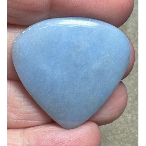 Teardrop 32x32mm Angelite Cabochon 23