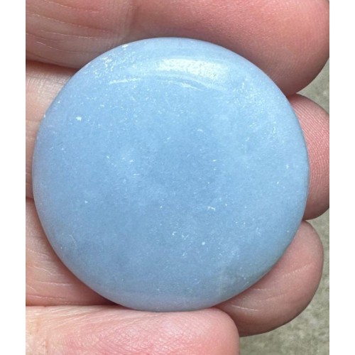 Round 30x30mm Angelite Cabochon 27