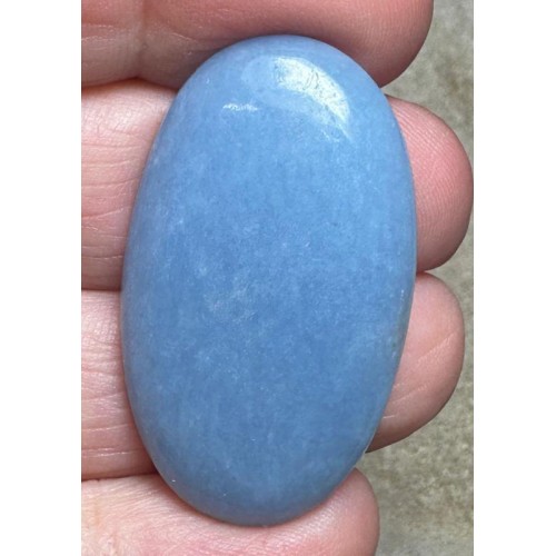 Oval 37x22mm Angelite Cabochon 29