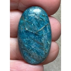 Oval 32x18mm Neon Apatite Cabochon 02