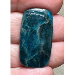 Rectangle 30x16mm Neon Apatite Cabochon 10