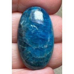 Oval 31x18mm Neon Apatite Cabochon 14