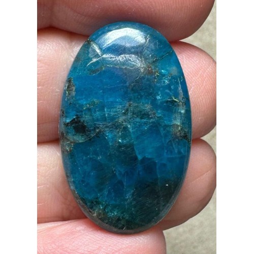 Oval 29x18mm Neon Apatite Cabochon 28