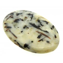 Oval 44x28mm Astrophyllite Cabochon 03
