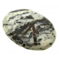 Oval 37x25mm Astrophyllite Cabochon 05
