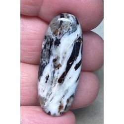 Oval 38x15mm Astrophyllite Cabochon 27
