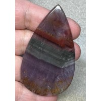 Teardrop 73x42mm Auralite 23 Cabochon 12