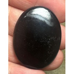 Oval 37x28mm Black Tourmaline Cabochon 34