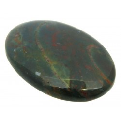 Oval 43x29mm Indian Bloodstone Cabochon 01