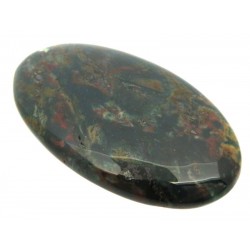 Oval 47x28mm Indian Bloodstone Cabochon 02