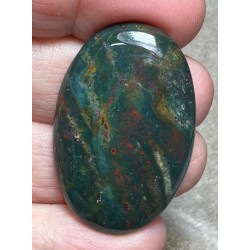 Oval 39x25mm Indian Bloodstone Cabochon 19