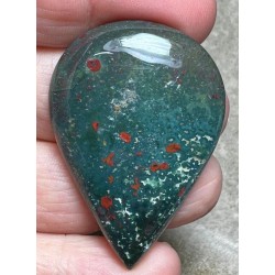 Teardrop 45x31mm Indian Bloodstone Cabochon 20