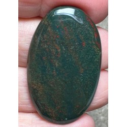 Oval 40x24mm Indian Bloodstone Cabochon 27