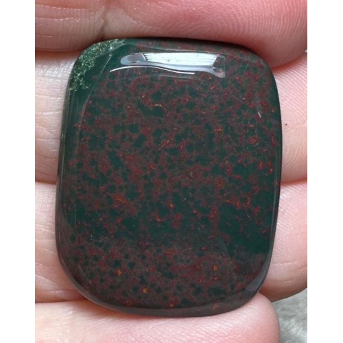 Rectangle 30x23mm Indian Bloodstone Cabochon 32