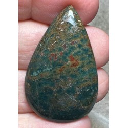 Teardrop 40x26mm Indian Bloodstone Cabochon 33